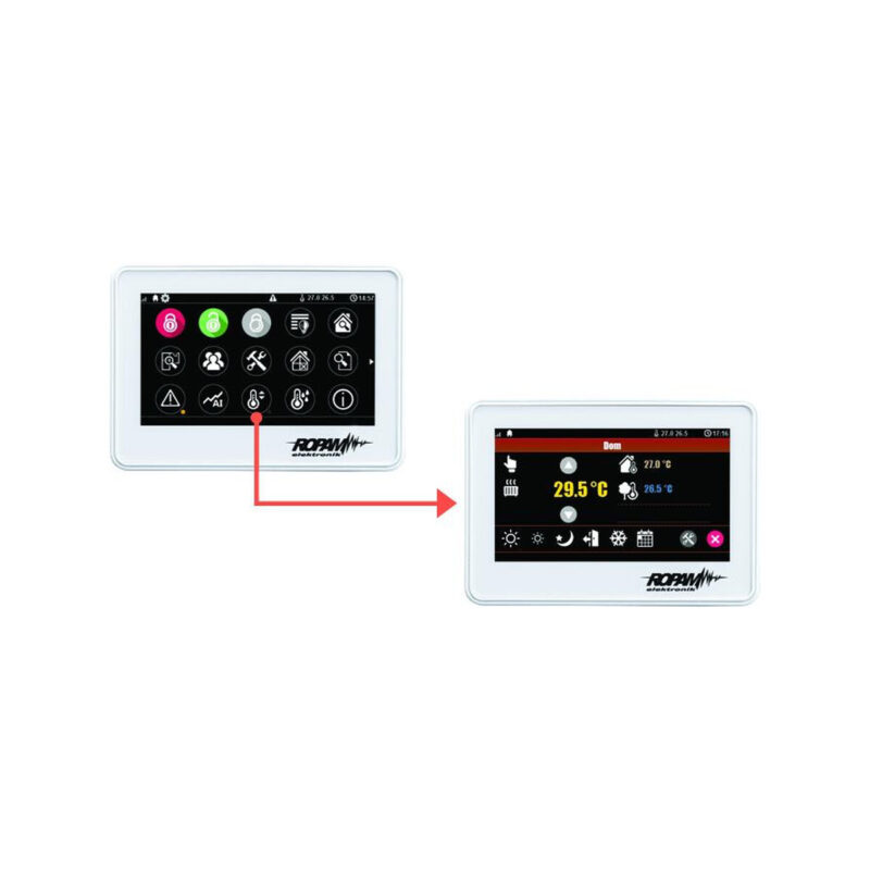 ROPAM MANIPULATOR DOTYKOWY TPR-4WS-P OPTIMAGSM, NEOGSM-IP
