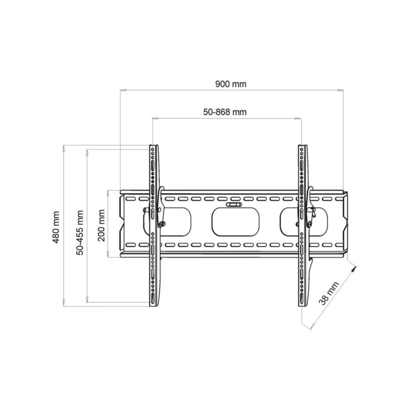 Uchwyt TV ścienny LED/LCD ART 42-100"