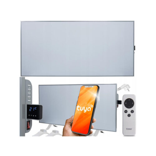 Panel grzewczy IR CRONOS Synthelith PRO CRP-770TWP Full Grey