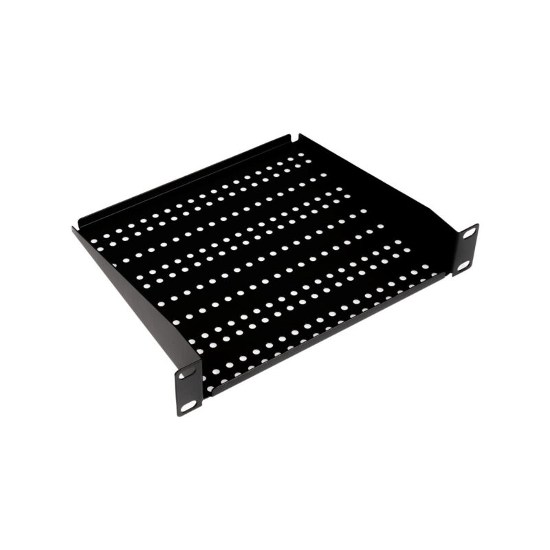 Półka do szafy RACK 10" 1U 200mm z otworowaniem (ADD-RACK10-1PU1)