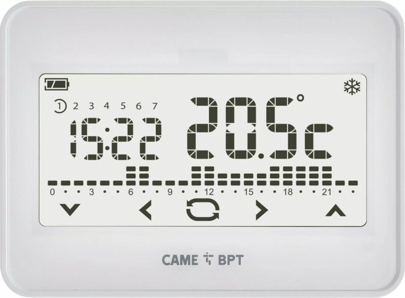 Termostat CAME TH/550 WH [BAT/BIAŁY/1RL/NT] 845AA-0010