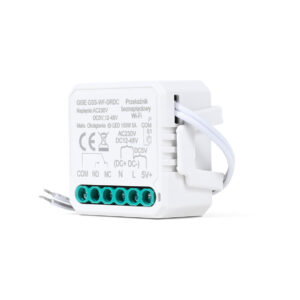 GISE Smart Pojedynczy moduł przekaźnikowy bezpotencjałowy niskonapięciowy WiFi | Tuya | GSS-WF-DRDC