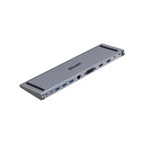 Stacja dokująca Unitek USB-C z DisplayLink 4K | 4K@30Hz | 5Gbps | PD 100W