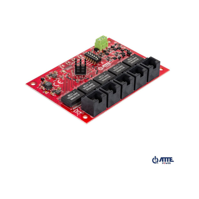 SWITCH 5-PORTOWY POE ATTE xPoE-5-50-OF