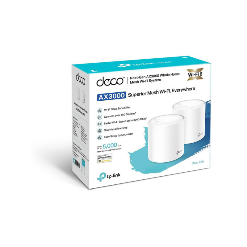 DOMOWY SYSTEM MESH WIFI TP-LINK Deco X60(2-pack)