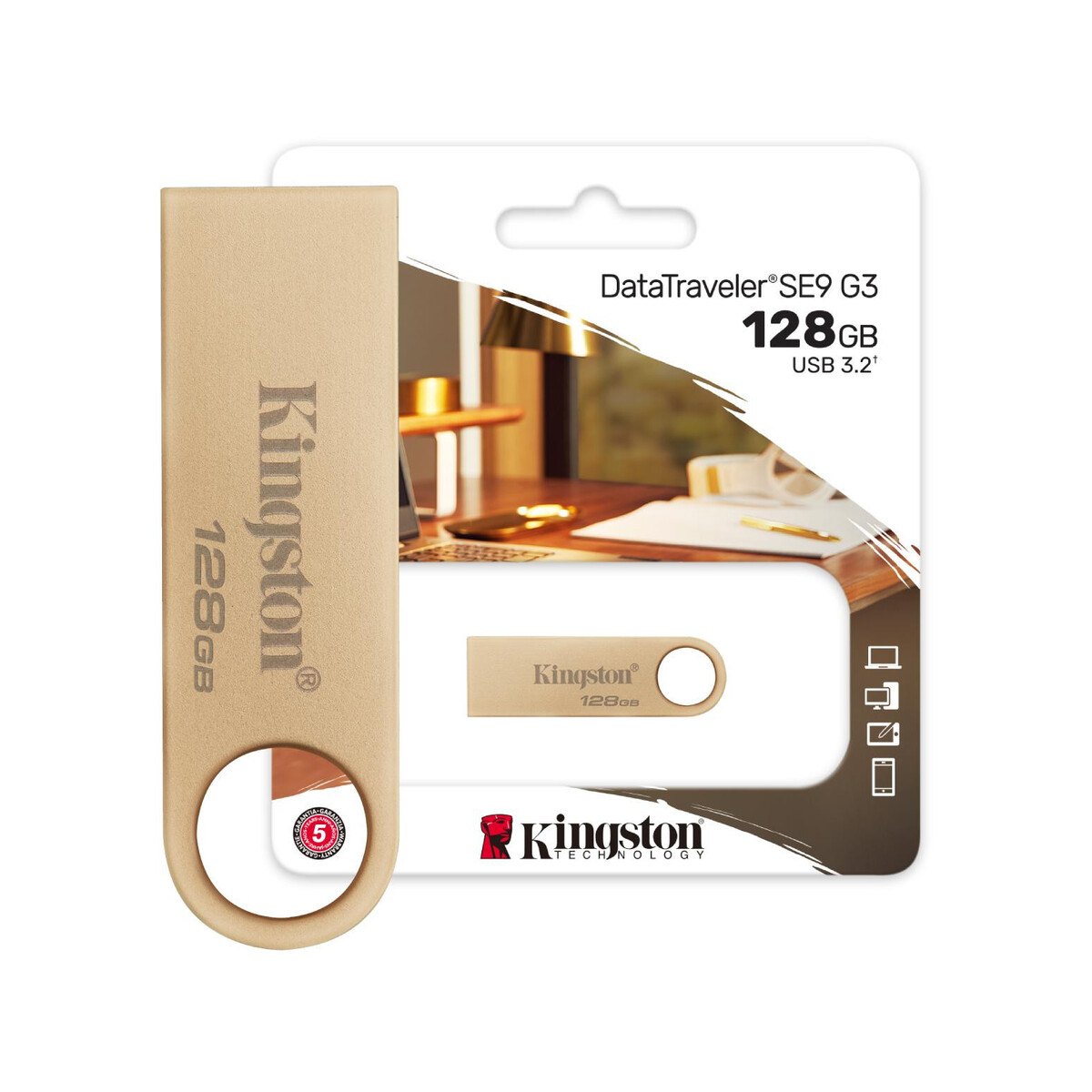 Pendrive Kingston Data Traveler DTSE9G3 128GB USB3.2 Gen1