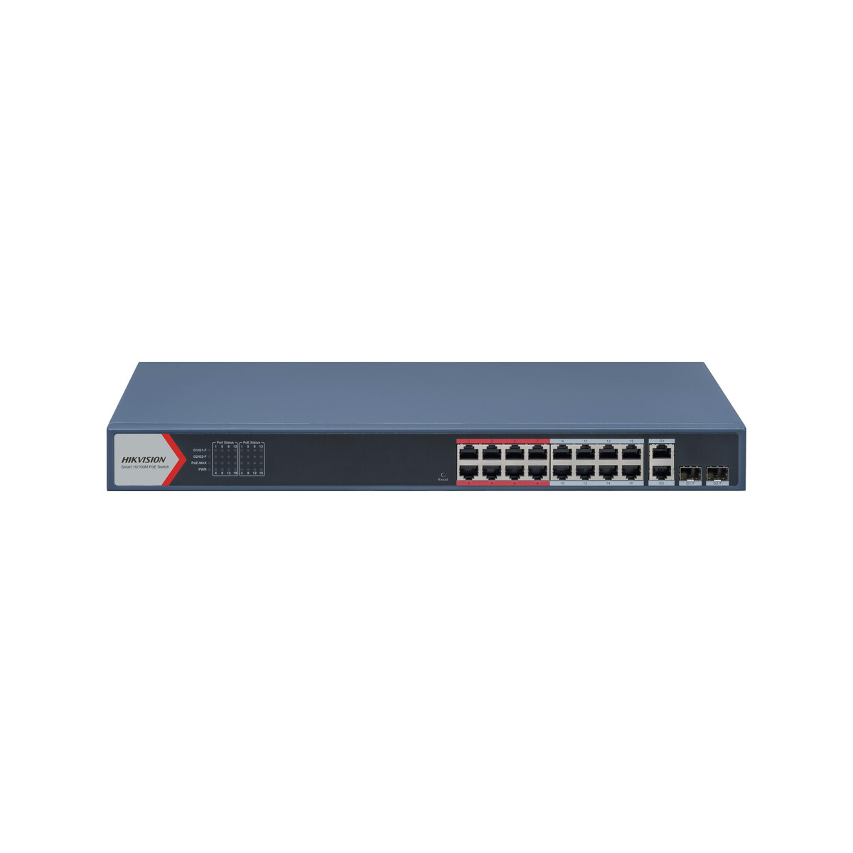 SWITCH POE HIKVISION DS-3E1318P-EI(B) LinkVu