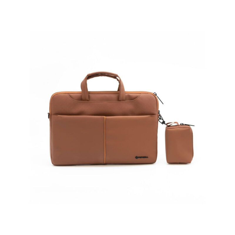 TORBA NA LAPTOP 15,6" Forcell F-Protect URBAN STYLE brązowa