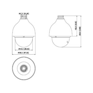 KAMERA IP DAHUA SD50432GB-HNR