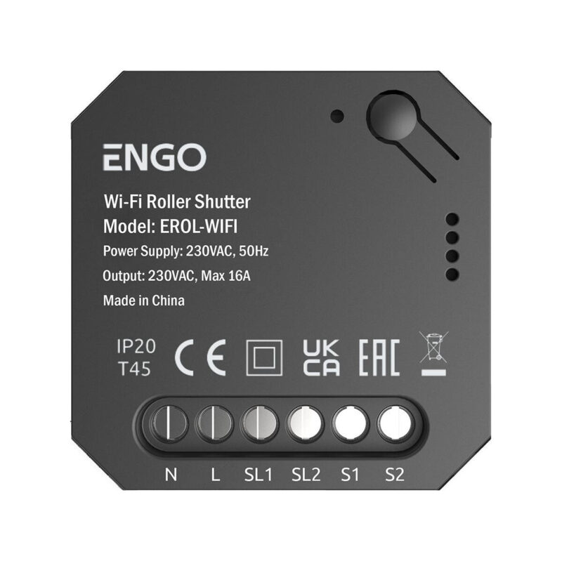 ENGO Controls EROL-WIFI - Sterownik Rolet Wi-Fi do systemu ENGO Smart podtynkowy