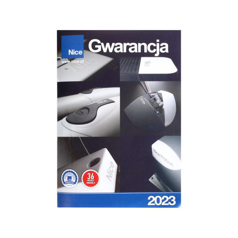 Zestaw NICE WINGO 3524 24V do bramy dwuskrzydłowej (bez fotokomórek)