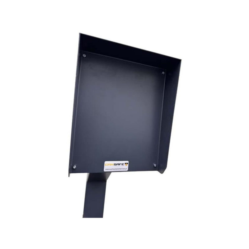 Słupek domofonowy Camsafe wjazdowy z podstawą i puszką na przewody CS-DM1 - 1,3m