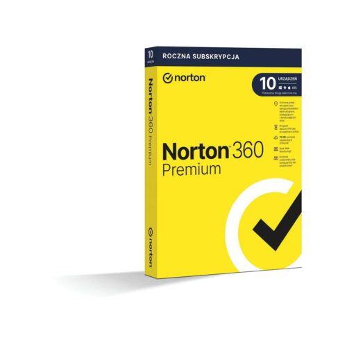 Norton 360 Premium BOX PL 10-urządzeń, 12-miesięcy