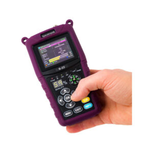 Miernik satelitarny Spacetronik S-22 DVB-S2/S2X IPTV M3U H.265