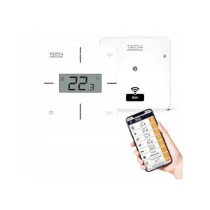 bezprzewodowy_regulator_pokojowy_biay_t2x_wifi_tech_sterowniki_ee26659d1e361 Bezprzewodowy regulator pokojowy biały T-2x Wi-Fi Tech sterowniki