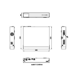 Rejestrator IP Hilook NVR-104MH-D/4P(D) 4-kanałowy 5MP PoE