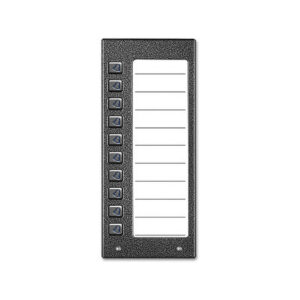 ACO CDN-10NP GR Podświetlany panel listy lokatorów z 10 przyciskami