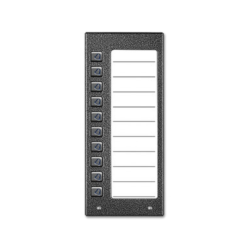 ACO CDN-10NP GR Podświetlany panel listy lokatorów z 10 przyciskami