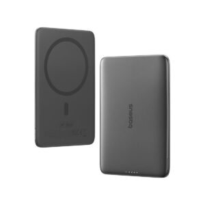 Powerbank Baseus PicoGo AM41 Ultra-Slim 5000 mAh 20 W PD 3.0 QC 3.0 czarny MagSafe + kabel USB-C