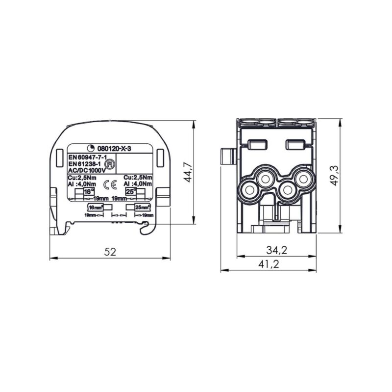 blok_rozdzielczy__odgany_scb_252_alcu_80120_simblock_szary_81505002_d732a00d1e50b Blok rozdzielczy - odgałęźny SCB 25-2 Al/Cu 80120 SIMBLOCK szary 81505002