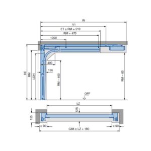 brama_garaowa_renomatichormann_2500x2125mm_z_napdem_i_szyn__przetoczenia_m_woodgrain_1c29fd9e3fb26 Brama garażowa segmentowa Renomatic/Hormann z napędem ProLift500-2 i szyną FS30 - przetłoczenia L Planar. Wymiar 2500x2250mm.
