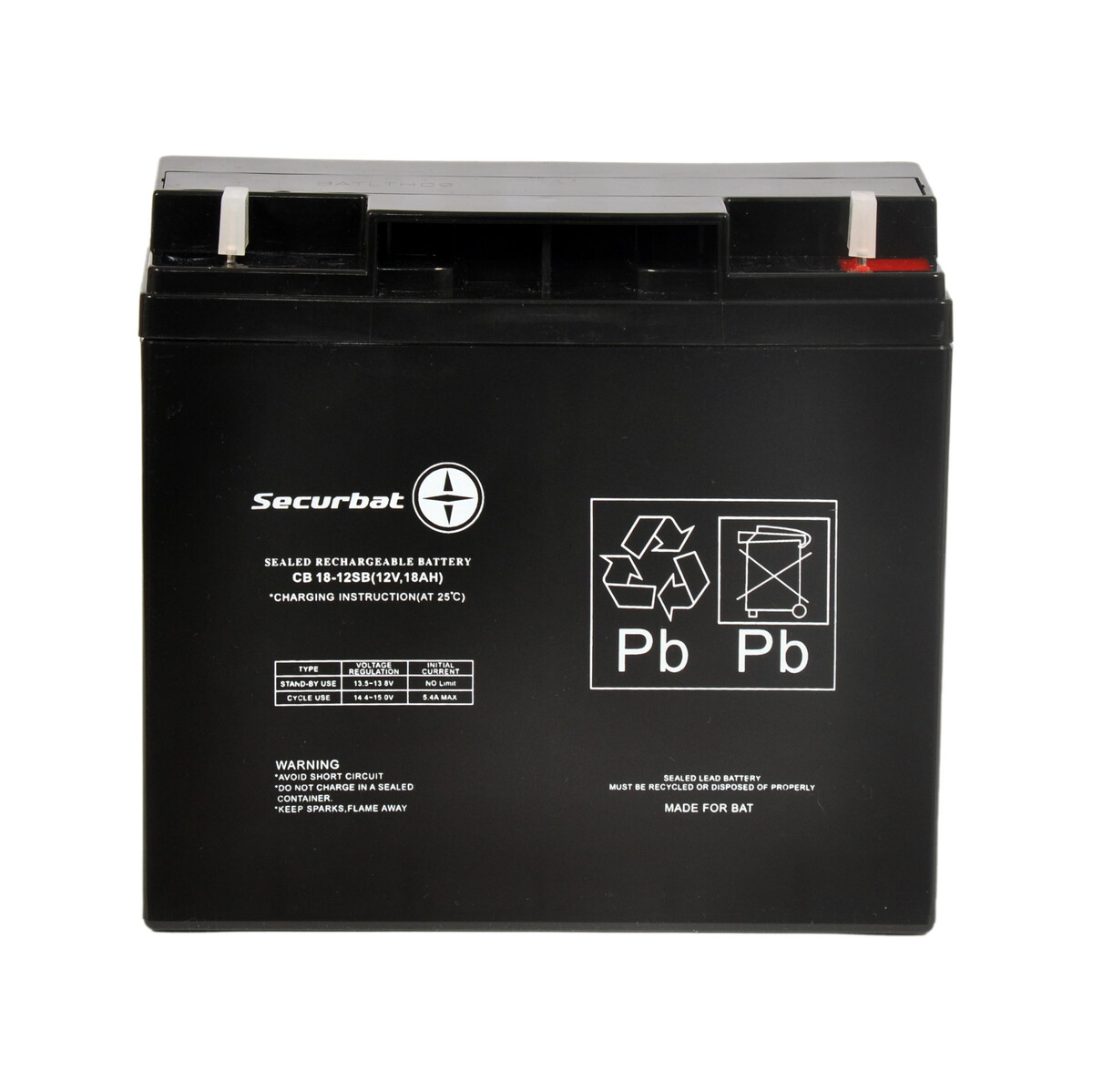 Akumulator AGM SECURBAT 12V 18Ah