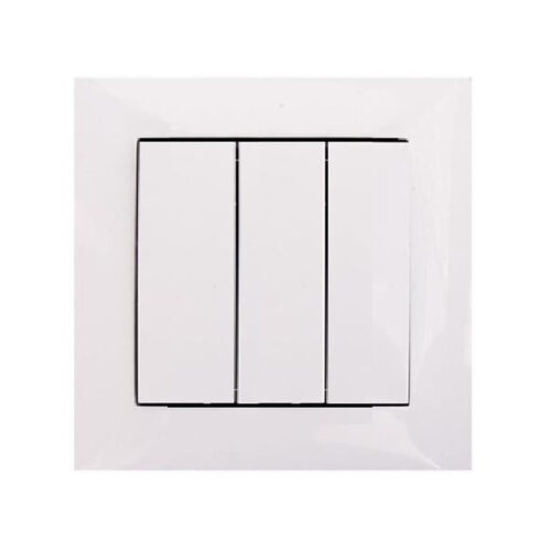 Łącznik potrójny VCX WESA LC 17 Biały