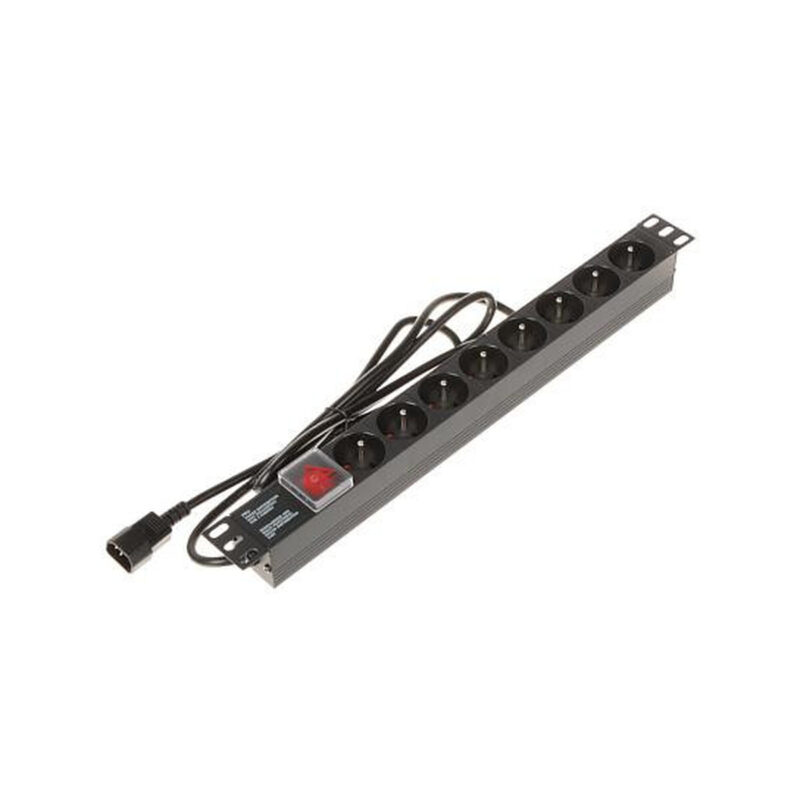 Listwa zasilająca 8 gniazd PD-8/R-IEC