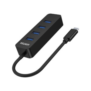 Unitek H1117B Hub USB-C, 4 porty USB 3.1, aktywny, 10 W