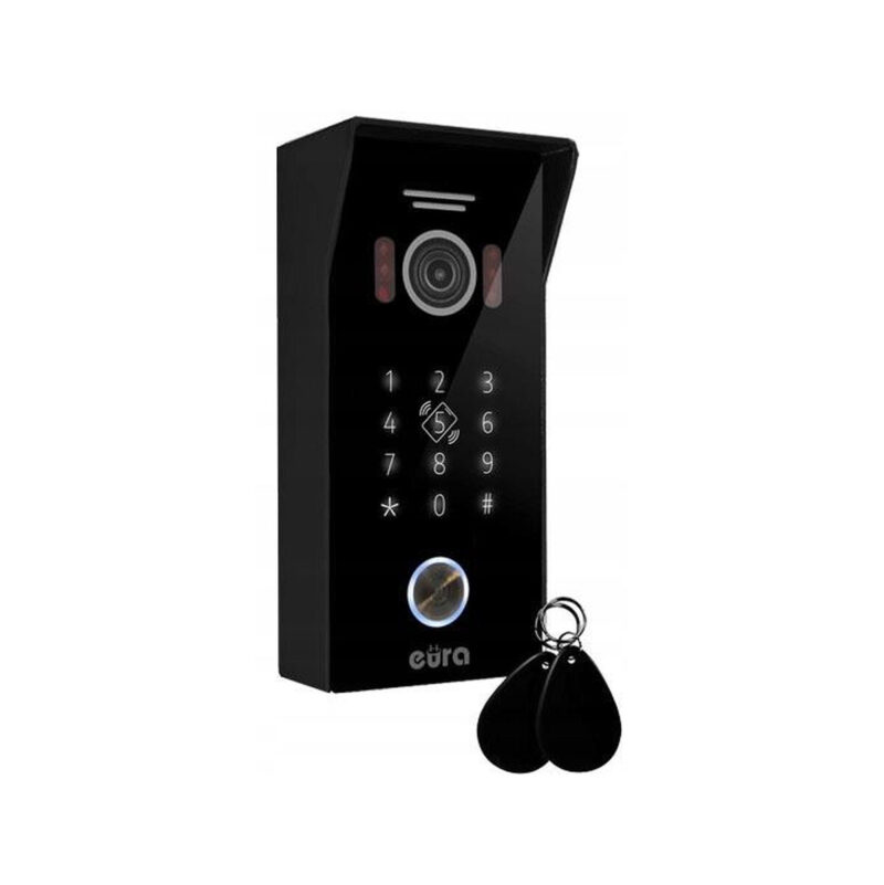 WIDEODOMOFON EURA VDP-99C5 czarny, WiFi, RFID, TUYA