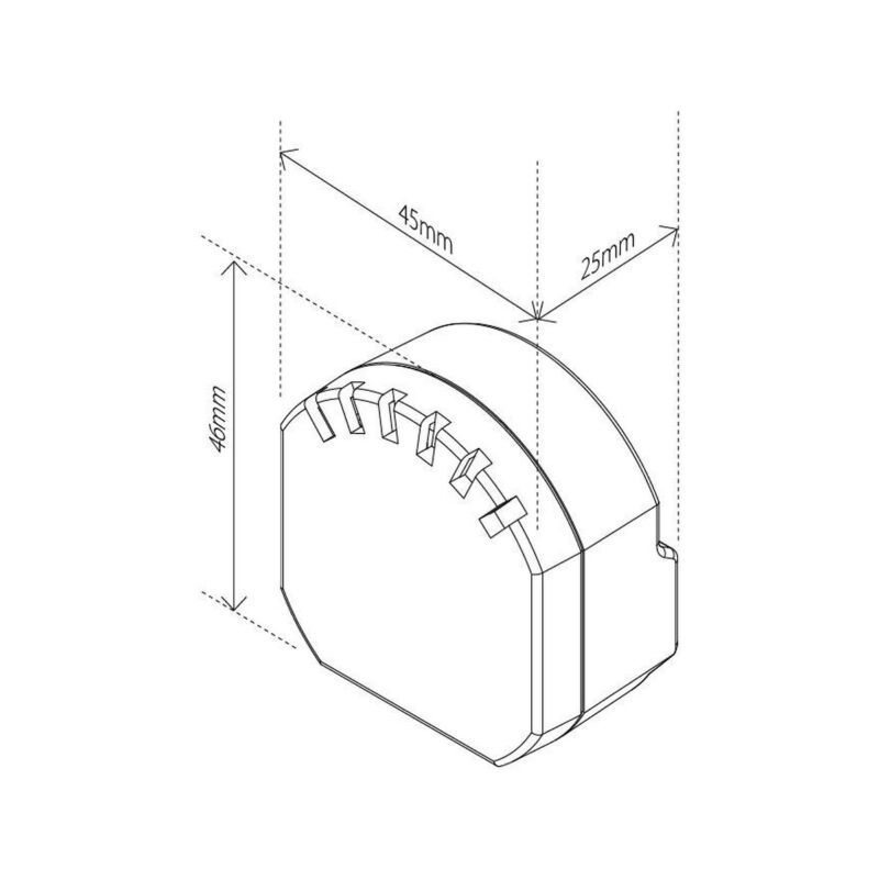 Przełącznik Heatit ZM Single Relay 16A Z-wave
