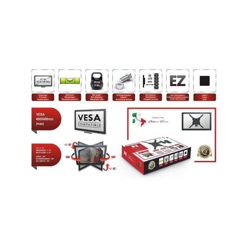 Uchwyt TV FLEXI APOLLO FORTE 17-55 Red Eagle