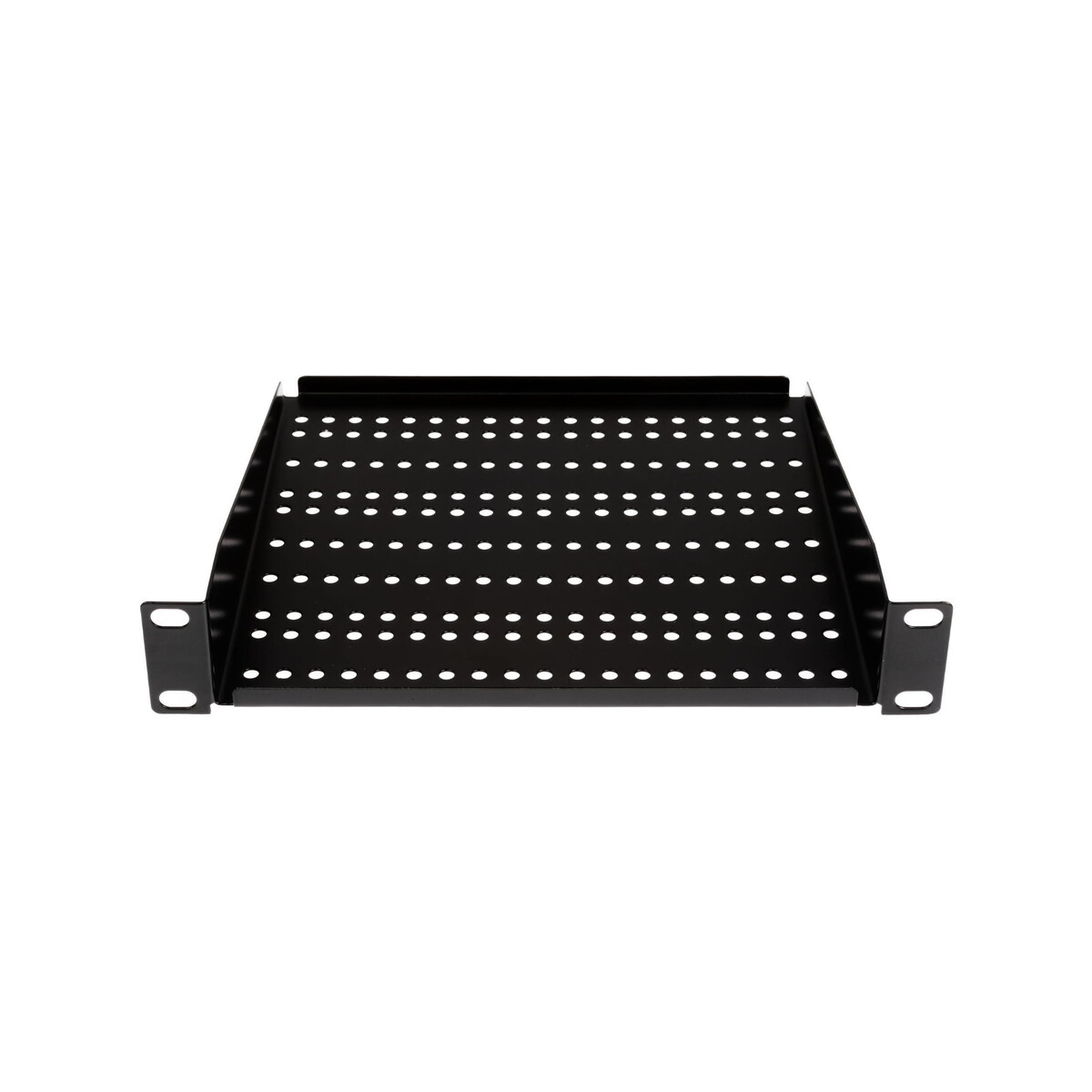Półka do szafy RACK 10" 1U 200mm z otworowaniem (ADD-RACK10-1PU1)