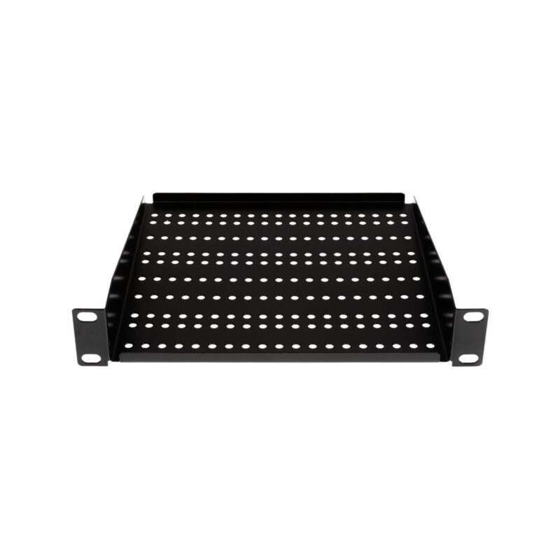 Półka do szafy RACK 10" 1U 200mm z otworowaniem (ADD-RACK10-1PU1)