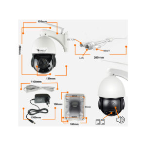 Kamera IP ORLLO Z18 obrotowa zewnętrzna SIM 4MP