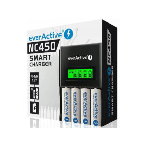 Ładowarka procesorowa do akumulatorków AA/AAA everActive NC-450 LCD