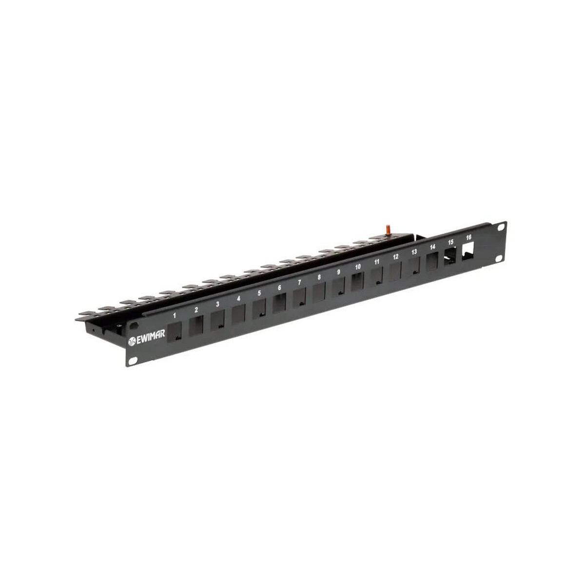 Obudowa do szafy RACK 19' na 4 kanałowe moduły przepięciowe EWIMAR PTU/PTF-6-RACK