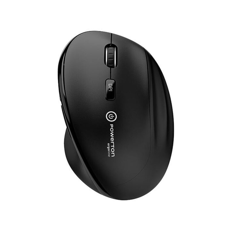 c1ab5b2991af90386ce254500b3f2888_original Mysz bezprzewodowa Powerton ERGO CLOE czarna, 1600DPI