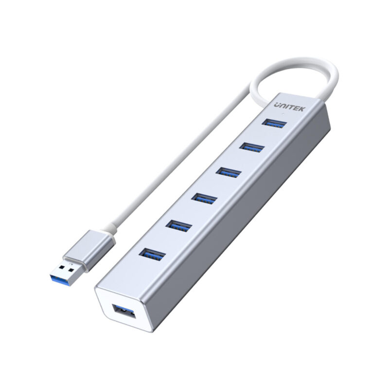 Unitek Y-3090 hub 7x USB 3.0 z zasilaczem