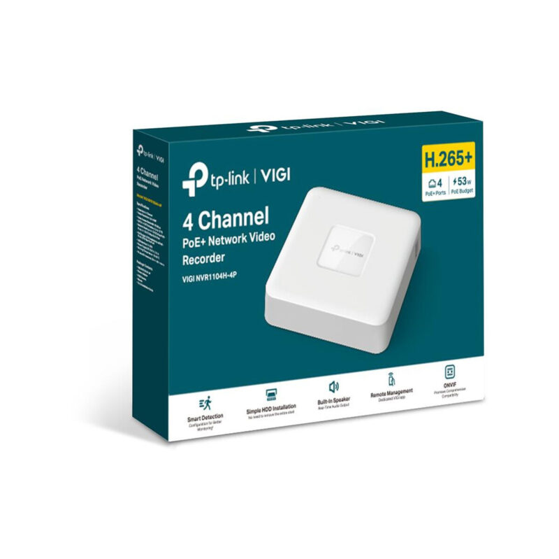 REJESTRATOR TP-LINK VIGI NVR1104H-4P