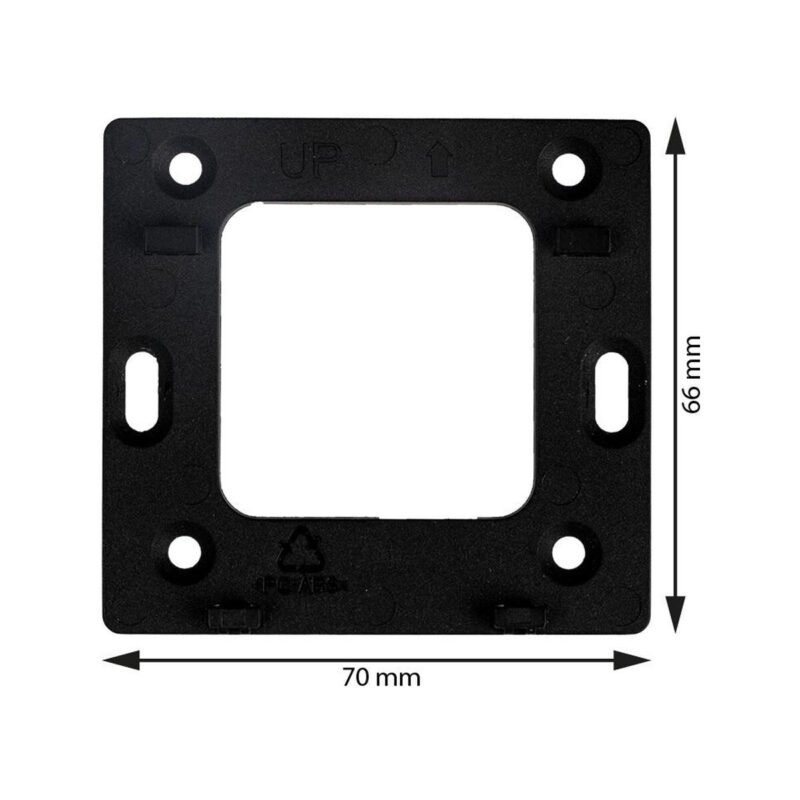 ENGO Controls E25-24B - Regulator temperatury, 24V, czarny, Internetowy, natynkowy ZigBee/868MHz
