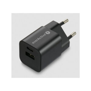 ŁADOWARKA SIECIOWA everActive GaN SC-390QB 30W 1xUSB-C 1xUSB-A PD PPS