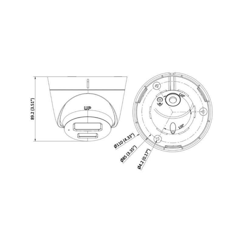 KAMERA IP HIKVISION DS-2CD1341G2-LIU 2.8mm PL
