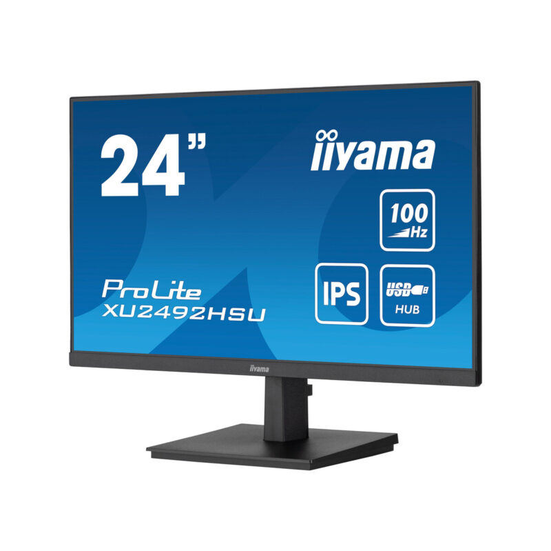Monitor LED IIYAMA XU2492HSU-B6 24 cale Ultra Slim IPS USB