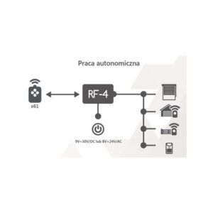 ROPAM STEROWNIK RADIOWY - ZESTAW RF-4C-2K (2 PILOTY)