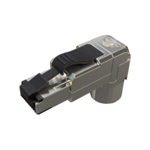 WTYK MODULARNY KONEKTOR PRZEMYSŁOWY SAMOZACISKOWY SOLARIX RJ45 CAT.6A STP 8P8C