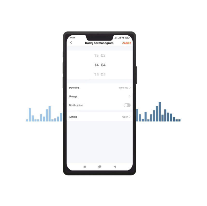 Moduł OXT z sensorem do silnika bramy garażu ZigBee TUYA