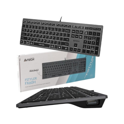 c44f3dfe0f116fadea310ee63a8b8405_original Klawiatura komputerowa A4tech FStyler FX60H White Backlit