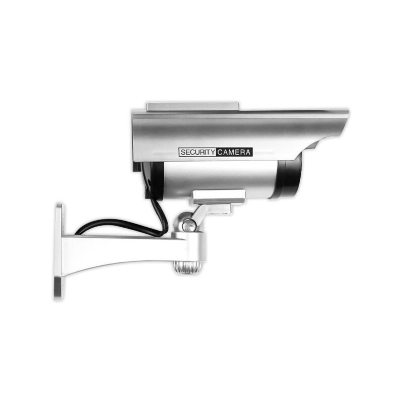 Atrapa kamery tubowej solarna biała AT-1SB-W