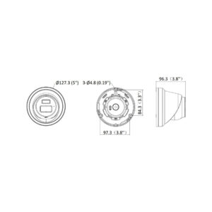 Kamera IP Hikvision DS-2CD2363G2-LI2U(2.8mm)(BLACK)